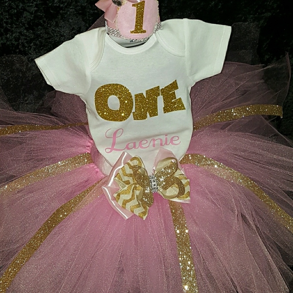 Birthday tutu set